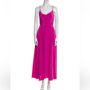 DVF v neck midi dress USA small